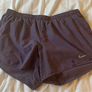 Nike Gray Athletic Running Shorts Lightweight Performance